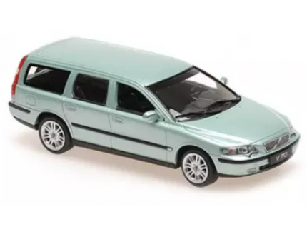 VOLVO V70 BREAK VERT CLAIR METAL MAXICHAMPS 1/43°