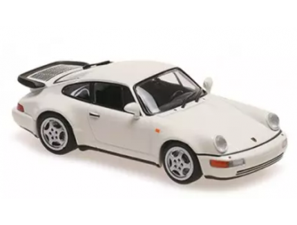 PORSCHE 911 964 TURBO BLANC MAXICHAMPS 1/43°