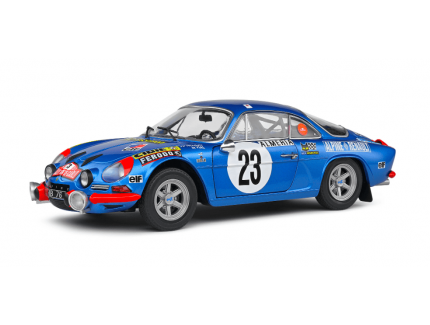 ALPINE A110 1600S RALLYE MONTE CARLO 1972 N°23 - SOLIDO 1/18