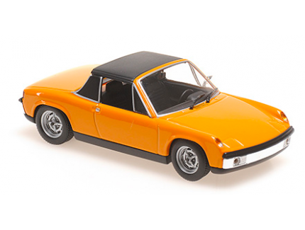 VOLKSWAGEN-PORSCHE 914/4 1972 ORANGE - MAXICHAMPS 1/43