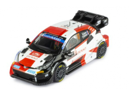 TOYOTA YARIS GR RALLYE HYBRID #17 S.OGIER - V.LANDAIS VAINQUEUR RALLYE MONTE-CARLO 2023 IXO 1/43°