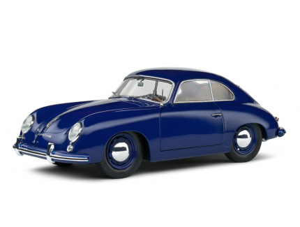 PORSCHE 356 PRÉ-A PETROL BLUE 1953 - SOLIDO 1/18