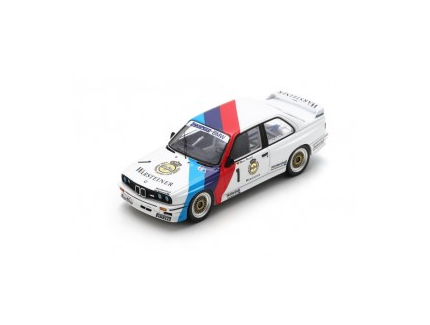 BMW E30 M3 N°1 ZAKSPEED 1ER DTM ZOLDER 1987 MARC HESSEL SPARK 1/43°