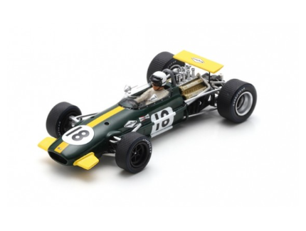 BRABHAM BT26 N°18 GP BELGIQUE 1968 JACK BRABHAM SPARK 1/43°