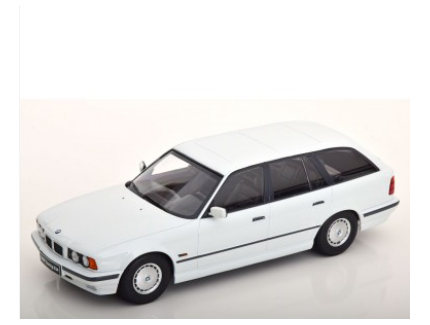 BMW 5-SERIES TOURING E34 BLANC TRIPLE 9 1/18°