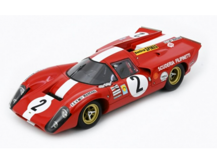 LOLA T70 MKIIIB J.BONNIER - M.GREGORY 24H LE MANS 1969 SPARK 1/18°