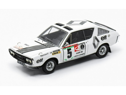 RENAULT 17 JF.PIOT - J.JAUBERT RALLYE DU BANDAMA 1973 SPARK 1/43°