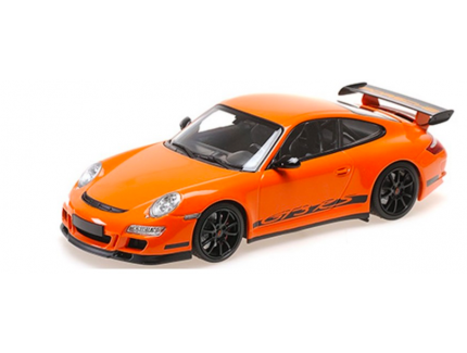 PORSCHE 911 GT3 RS 2007 ORANGE - MINICHAMPS 1/18