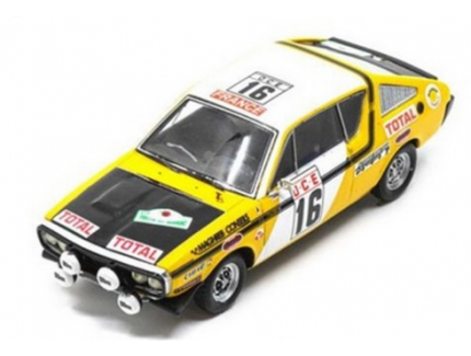 RENAULT 17 N°16 MAROC 1976 SPARK 1/43°