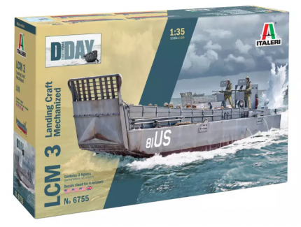LANDING CRAFT MECHANIZED LCM 3 ITALERI 1/35°