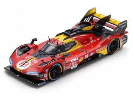 FERRARI 499P AF CORSE N°51 3rd LM 2024 LOOK SMART 1/43°