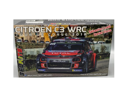 CITROËN C3 WRC TOUR DE CORSE 2018 LOEB/ELENA BELKITS 1/24°