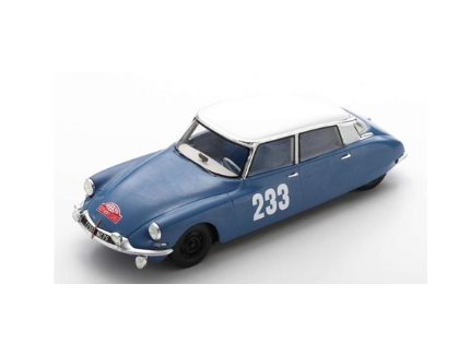 DS19 N°233 2ND MONTE CARLOS RALLY 1963 SAPRK 1/43°