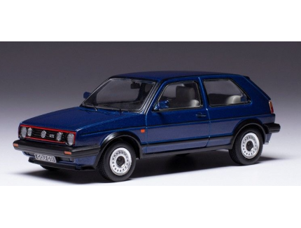 VOLKSWAGEN GOLF GTI (MKI) 1984 BLEU METALISE IXO 1/43°