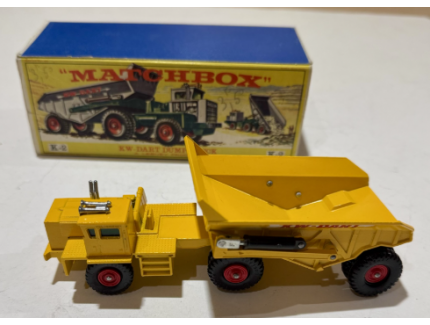 K-W-DART DUMP TRUCK MATCHBOX 1/43°