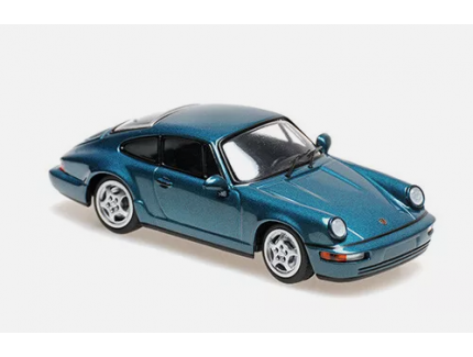 PORSCHE 911 (964) CARRERA 2 1989 TURQUOISE METALLIC  MINICHAMPS 1/43
