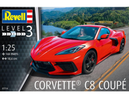 CORVETTE C8 COUPE REVELL 1/25°