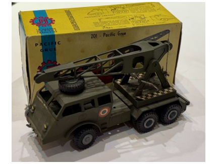 PACIFIQUE GRUE GENIE MILITAIRE FRANCE JOUET 1/43°