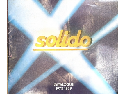 CATALOGUE SOLIDO 1978-1979