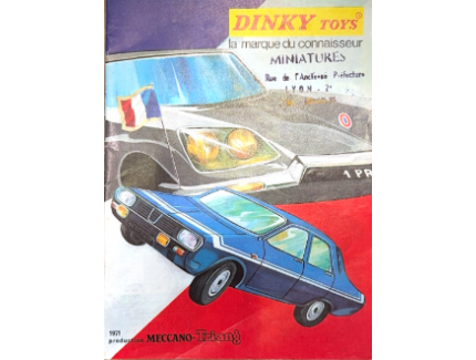 CATALOGUE DINKY TOYS 1971