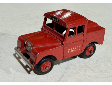LAND ROVER "POLICE" MERSEY TUNNEL DINKY TOYS 1/43°