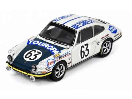 PORSCHE 911T N°63 LE MANS 24H 1969 SPARK 1/43°