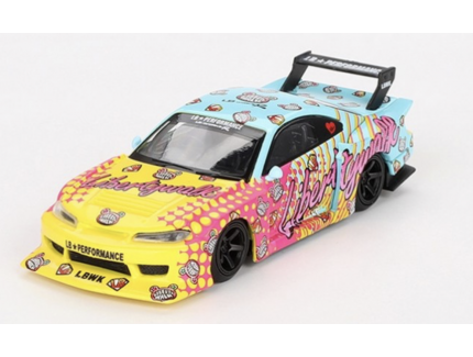NISSAN SILVA (S15) LB SUPER SILHOUETTE LBWK KUMA RHD MINI GT 1/64°