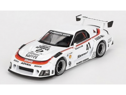 MAZDA RX-7 LB SUPER SILHOUETTE N°41 NUMERO RESERVE RHD MINI GT 1/64°