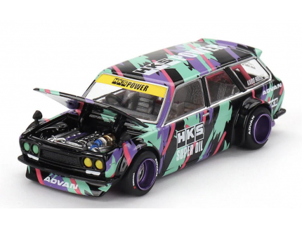 DATSUN 510 WAGON HKS V1 KAIDO 1/64°