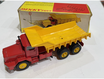 BERLIET G.B.O WITH TILTING CARRIER BUCKETS DINKY TOYS 1/43°