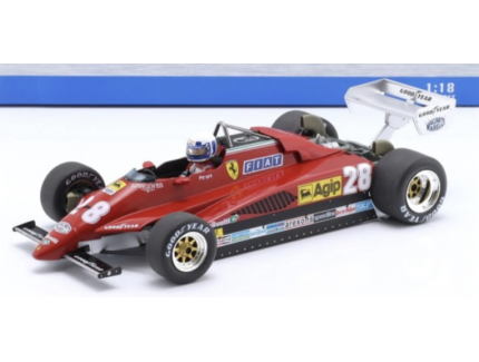 FERRARI 126 C2 #28 2nd GP MONACO 1982 MODEL CAR 1/18°
