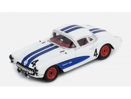 CHEVROLET CORVETTE C1 V8 12TH SEBRING 12H 1957 SPARK 1/43°