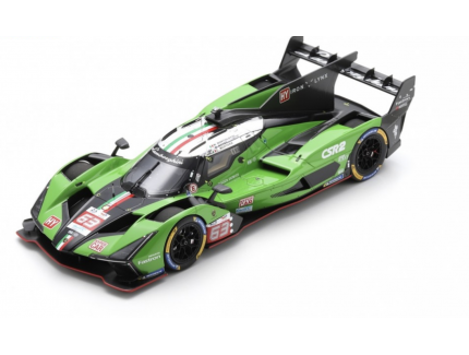 LAMBORGHINI SC63 N°63 LAMBORGHINI IRON LYNX 10ème 24H Le Mans 2024 SPARK 1/18