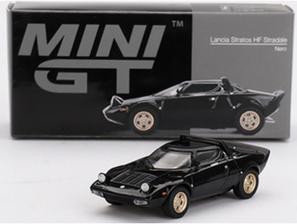 LANCIA STRATOS HF STRADALE NERO 1973 MINI GT 1/64