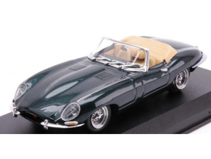 JAGUAR E TYPE SPYDER 1962 DARK GREEN BEST MODEL 1:43