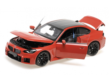 BMW M2 G87 2023 ROUGE MINICHAMPS 1/18°
