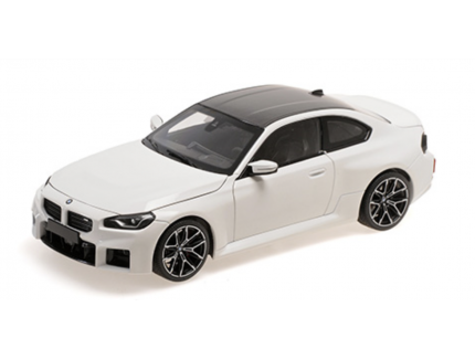 BMW M2 G87 2023 BLANC MINICHAMPS 1/18°