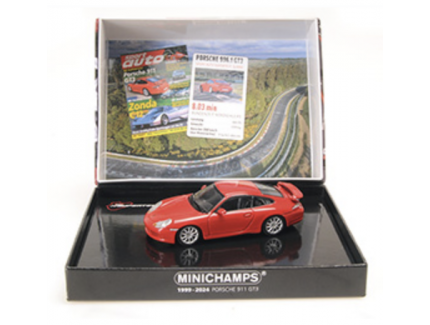 PORSCHE 911 GT3 1999 ROUGE SPORT AUTO MINICHAMPS 1/43