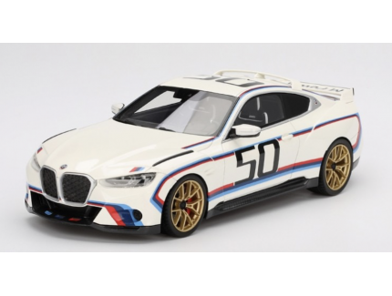 BMW M4 (G82) 3.0 CSL Blanc Brillant  2023 TOP SPEED 1/18