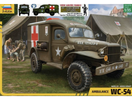 AMBULANCE WC-54 ZVEZDA 1/35