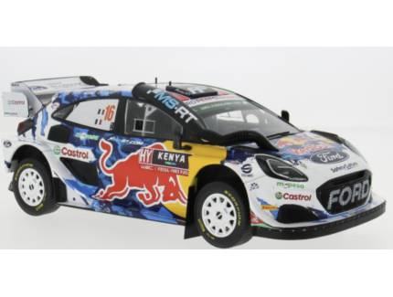 FORD PUMA RALLY 1 N°16 SAFARI RALLY KENYA 2024 IXO 1/18°