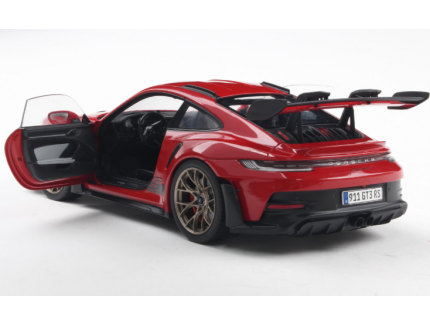 PORSCHE 911 GT3 RS 992 ROUGE SOLIDO 1/18°