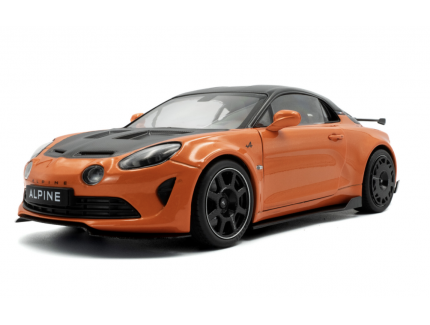ALPINE A110 RADICALE ORANGE COBALT 2024 SOLIDO 1/18