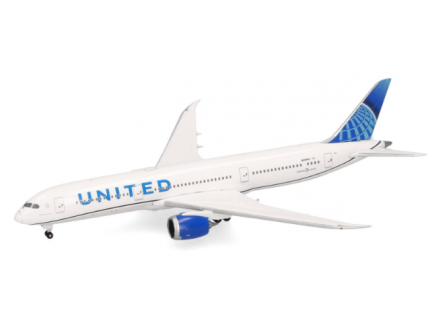 United Airlines Boeing 787-9 Dreamliner - N25982 HERPA 1/500