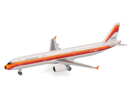 Herpa Wings American Airlines Airbus A321 N582UW 538244HERPA 1/500