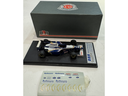 WILLIAMS FW18 RENAULT GP AUTRALIE 1996 BBR 1/43