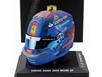 CASQUE Carlos Sainz GP Miami 2024 LOOKSMART 1/5