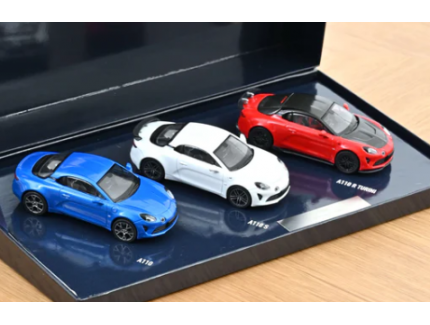 SET ALPINE A110 2025 FRENCH FLAG COLORS NOREV 1/43
