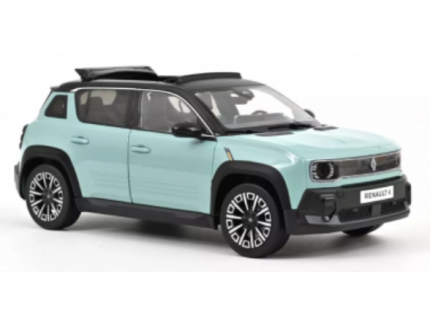 RENAULT 4 E-TECH 2025 VERTE TOIT OUVRANT NOREV 1/18°