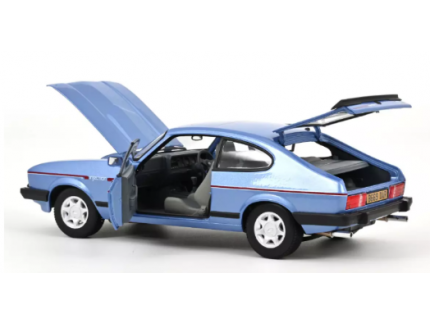 FORD CAPRI 2.8L INJECTION BLEU 1984 NOREV 1/18°